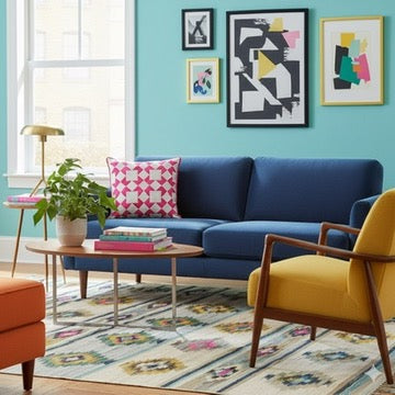 BARN STAR THROW PILLOW - FUCHSIA